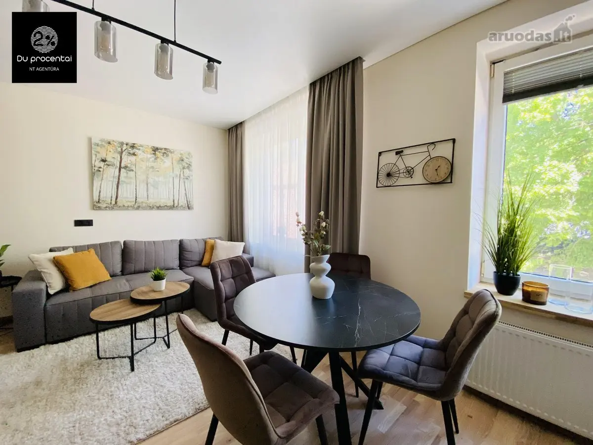 Renovated living area at J. Janonio g. in Klaipėda